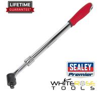 Sealey Breaker Bar Extendable Wrench 450-600mm Flexi Knuckle 1/2" Drive