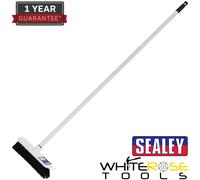 Sealey Broom 11"(280mm) Soft Bristle Indoor Use Brush Cleaning Clean Floor Sweep