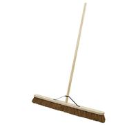 Sealey Broom 36" 900mm Stiff Soft Bristle Sweeper For Indoor & Outdoor BM36S