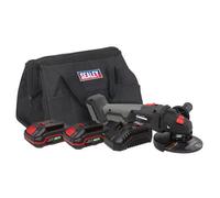 Sealey CP20VAGXKIT 20V Brushless Angle Grinder Kit - 2 Batteries