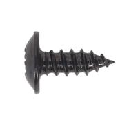 Sealey BST3510 Self-Tapping Pozi Flanged Head Screw 3.5 x 10mm, Black - Pack