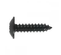 Sealey BST4813 Self-Tapping Flange Head Pozi Screws 4.8 x 13mm Black Pack of 100