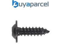 Sealey BST4816 Self-Tapping Pozi Flanged Head Screw 4.8 x 16mm, Black - Pack of