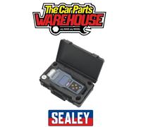 Sealey Digital Battery & Alternator Tester With Printer 12V LCD Display DIY