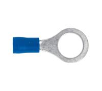 Sealey BT23 Easy-Entry Ring Terminal Ø10.5mm (3/8") Blue Pack of 100