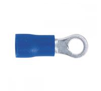 Sealey BT24 Easy-Entry Ring Terminal Ø4.3Mm (4Ba) Blue Pack Of 100