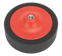 Sealey Buffing & Polishing Foam Head PTC/CH/M14-P - 150 x 50 mm - M14 x 2 mm - Black/Soft