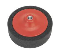 Sealey Buffing & Polishing Foam Head PTC/CH/M14-P - 150 x 50 mm - M14 x 2 mm - Black/Soft