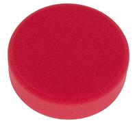 Sealey Hook-and-Loop Buffing & Polishing Foam Head 150 x 50mm - Red/Ultra-So