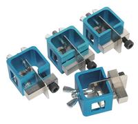 Sealey Butt Welding Clamp Set 4Pc Ak6805