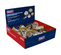 Sealey BWBS40DB Crimped Wire Brushes Assorted Sizes - Display Box of 40