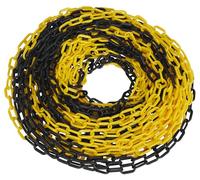 Sealey BYC25M Safety Chain Black/Yellow 25M X 6Mm