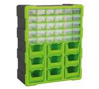 Sealey Cabinet Box APDC39HV - 39-Drawer - Hi-Vis Green/Black