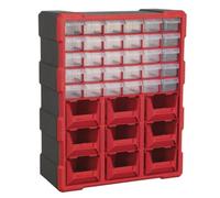 Sealey Cabinet Box APDC39R 39-Drawer Red/Black