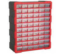 Sealey Cabinet Box APDC60R – 60 Drawer – Red/Black