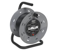 Sealey BCR153T Cable Reel 15M 4 X 230V Thermal Trip