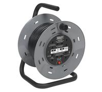 Sealey Cable Reel BCR153T 15m 3 x 230V with Thermal Trip