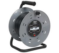 Sealey BCR50 Cable Reel 50M 4 X 230V 1.25Mm² Thermal Trip