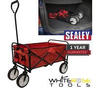 Sealey Canvas Trolley 70kg Capacity Folding