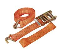 Sealey Car Transporter Ratchet Tie Down 50mm x 3m Alloy Wheel - Single 5000kg Lo