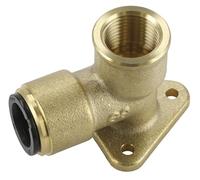 Sealey 1/2" BSP Brass Wingback Elbow for John Guest Speedfit Systems 15mm Pack of 1