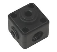 Sealey CASPB Porting Block 5 x 1/2"BSP Connection
