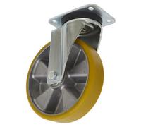 Sealey Swivel Plate Castor Polyurethane 200mm