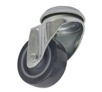 Sealey Castor Wheel 50mm Bolt Hole Swivel 40Kg Load Polypropylene Scw250Sb