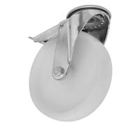 Sealey Heavy Duty Nylon Castor Wheel Bolt Hole with Total Lock 80mm - Trade