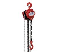 Sealey Chain Block 1tonne 2.5m Lift Lifting Hoist CB1000