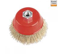 Sealey CBC100 Brassed Steel Cup Brush Ø100Mm M14 X 2Mm