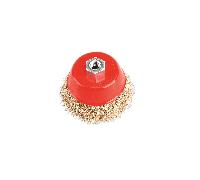 Sealey CBC100 Brassed Steel Cup Brush Ø100Mm M14 X 2Mm