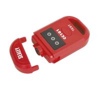Sealey CC101 Crash Check Panel Damage Meter, 20mm x 101mm x 147mm, Red