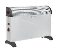 Sealey CD2005 Convector Heater with 3 Heat Settings Thermostat 2000W/230V