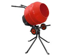 Sealey Cement Mixer & Stand 135L 550W 230V Drum Mouth 385mm 25 rev/min CMX135