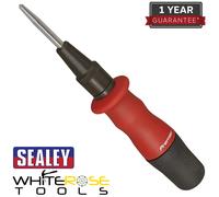 Sealey Center Punch Sheathed Automatic 15-25kg Heavy Duty Marking Tool 160mm
