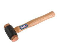 Sealey CFH04 Copper Faced Hammer 4.3Lb Hickory Shaft