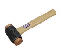 Sealey CFH04 Premier Copper Faced Hammer with Hickory Shaft 4.3lb