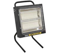 Sealey CH30110V Ceramic Heater 1.2/2.4kW - 110V