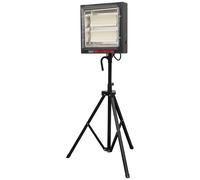 Sealey CH30S 230V Ceramic Heater with Telescopic Tripod Stand 1.4/2.8kW