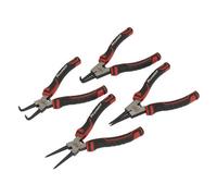 Sealey Circlip Pliers Set 180mm 4Pc Ak8457