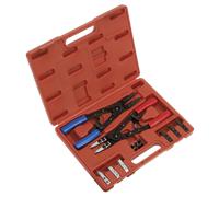 Sealey Circlip Pliers Set Internal & External 265mm Heavy Duty Hand Tool AK8500