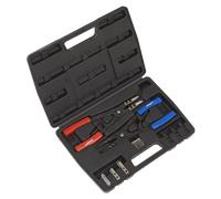 Sealey Circlip Pliers Set Internal/External Chunky Grip PVC Handles 265mm S0553