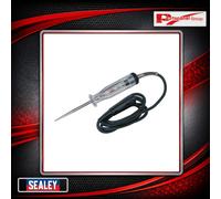 Sealey Circuit Tester 6/12/24V With Polarity Test 1.5m Cable Earth Clip AK4030