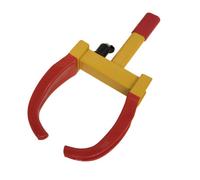 Sealey Claw Car Wheel Clamp With Lock & Key Finished In Yellow & Red Pb395