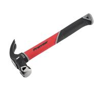 Sealey Claw Hammer 16oz Graphite Core Premier Carbon Steel Head Rubber Grip