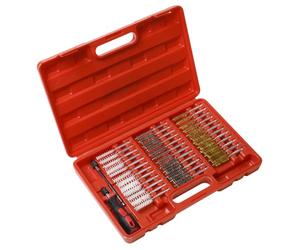 Sealey Cleaning Brush Set Injector Bore 38pc VS1910, Red