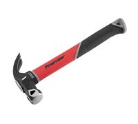 Sealey CLHG16 Premier Claw Hammer with Fibreglass Shaft 16oz