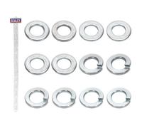 Sealey Clip Strip Deal - Mixed Washers M5 M6 M8 M10 Flat & Spring Mwset