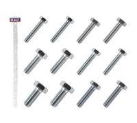 Sealey Clip Strip Deal - Set Screws M5 M6 M8 M10 With 12 Clips Screwset